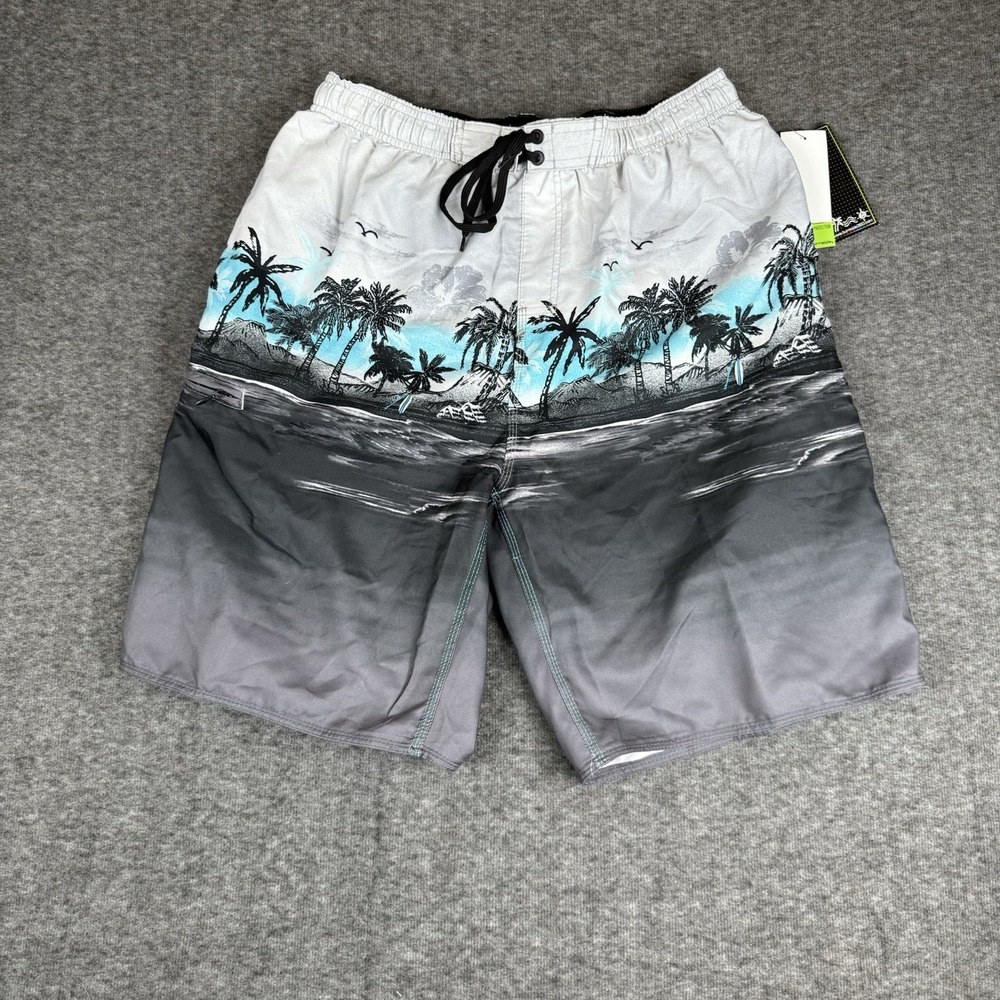 Burnside 360 9" Inseam Stretch Board Shorts Size M Swim Trunks